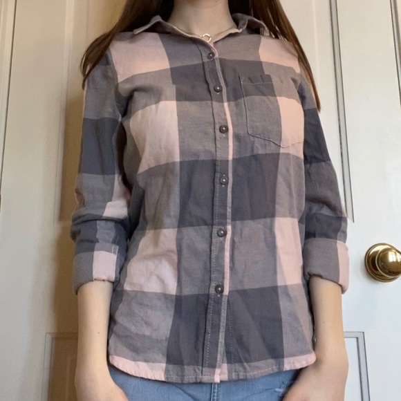 Pink and Gray Flannel - Picture 3 of 3